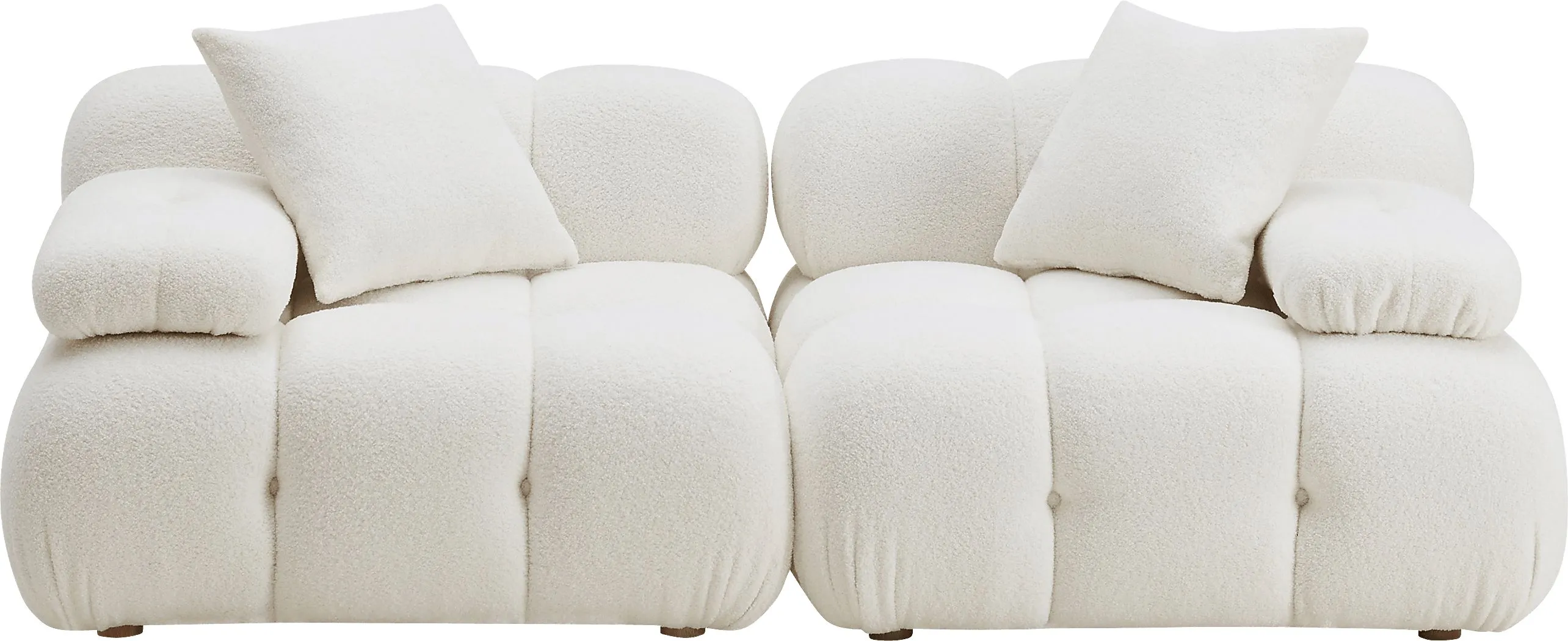 Crianza Cream Loveseat