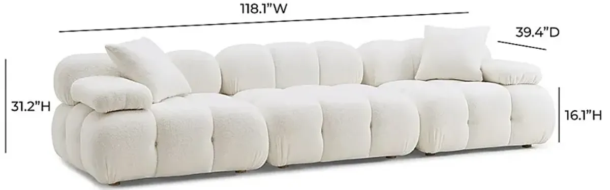 Crianza Cream Sofa