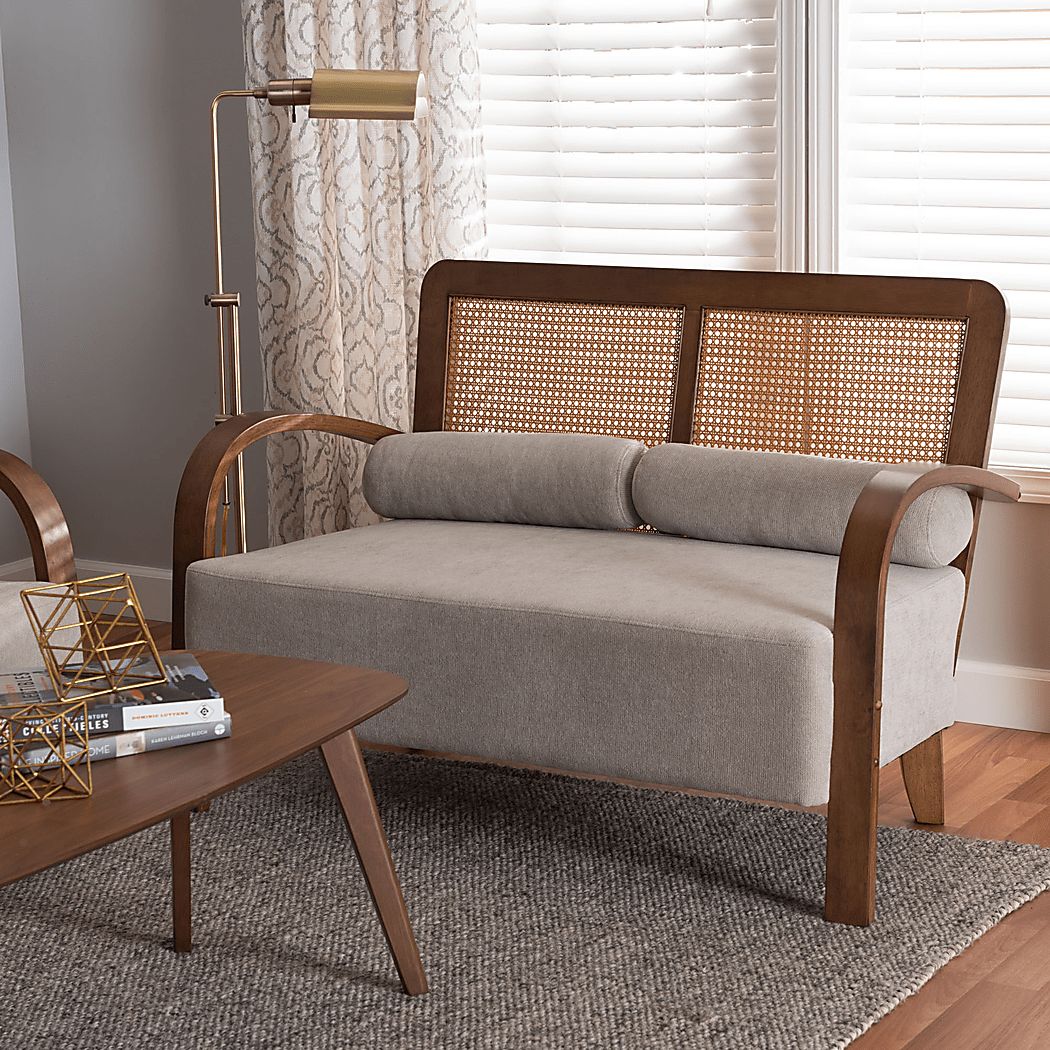 Leraleigh Walnut Loveseat