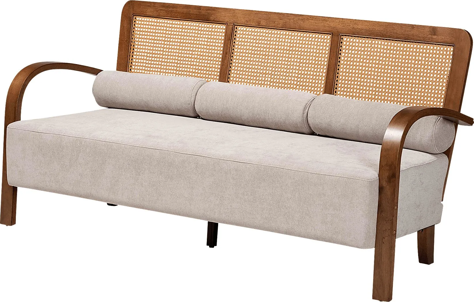 Leraleigh Walnut Sofa