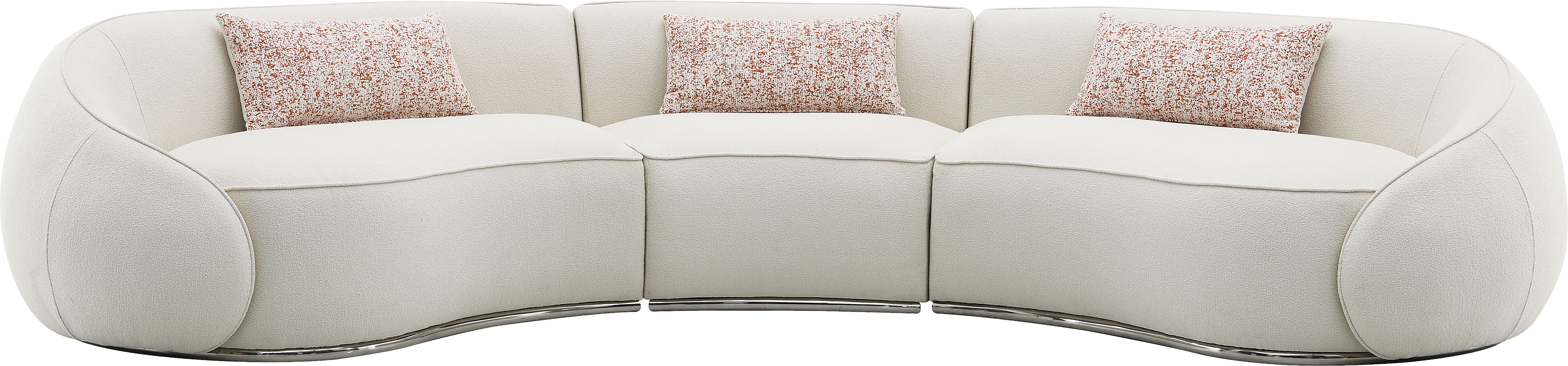 Cabritoro Beige 3 Pc Sectional