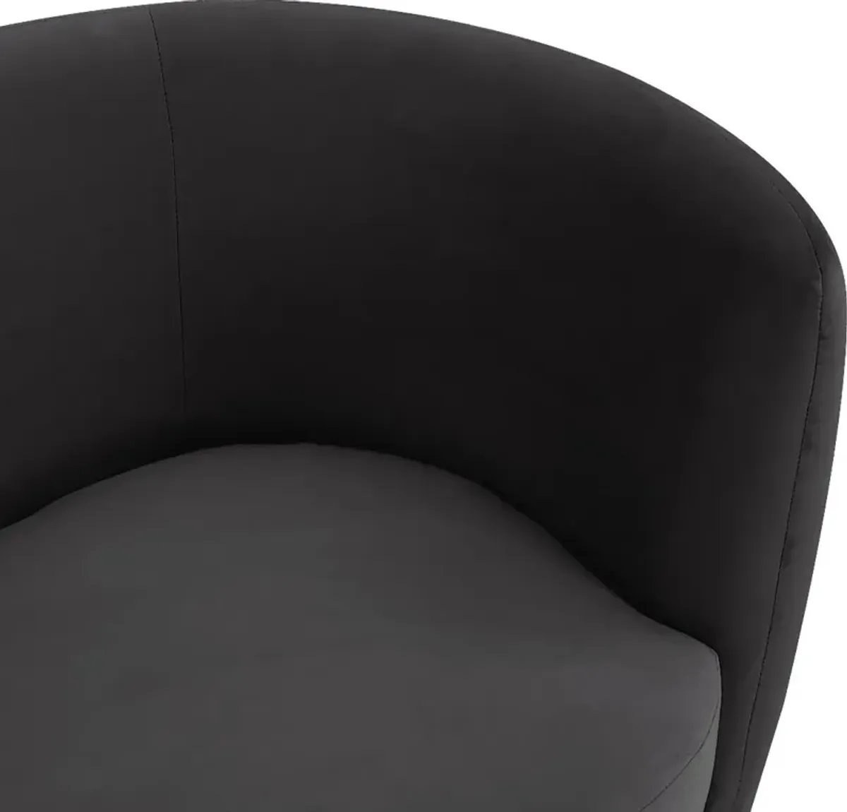 Fiaba Black Loveseat