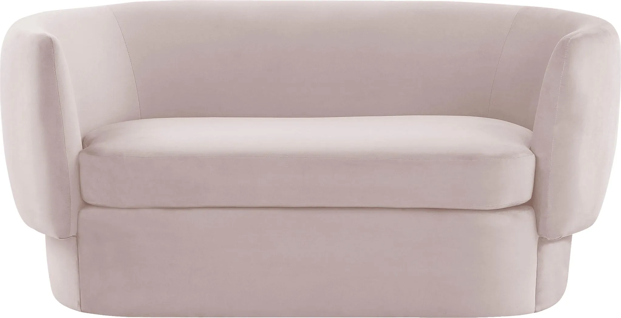 Fiaba Blush Loveseat