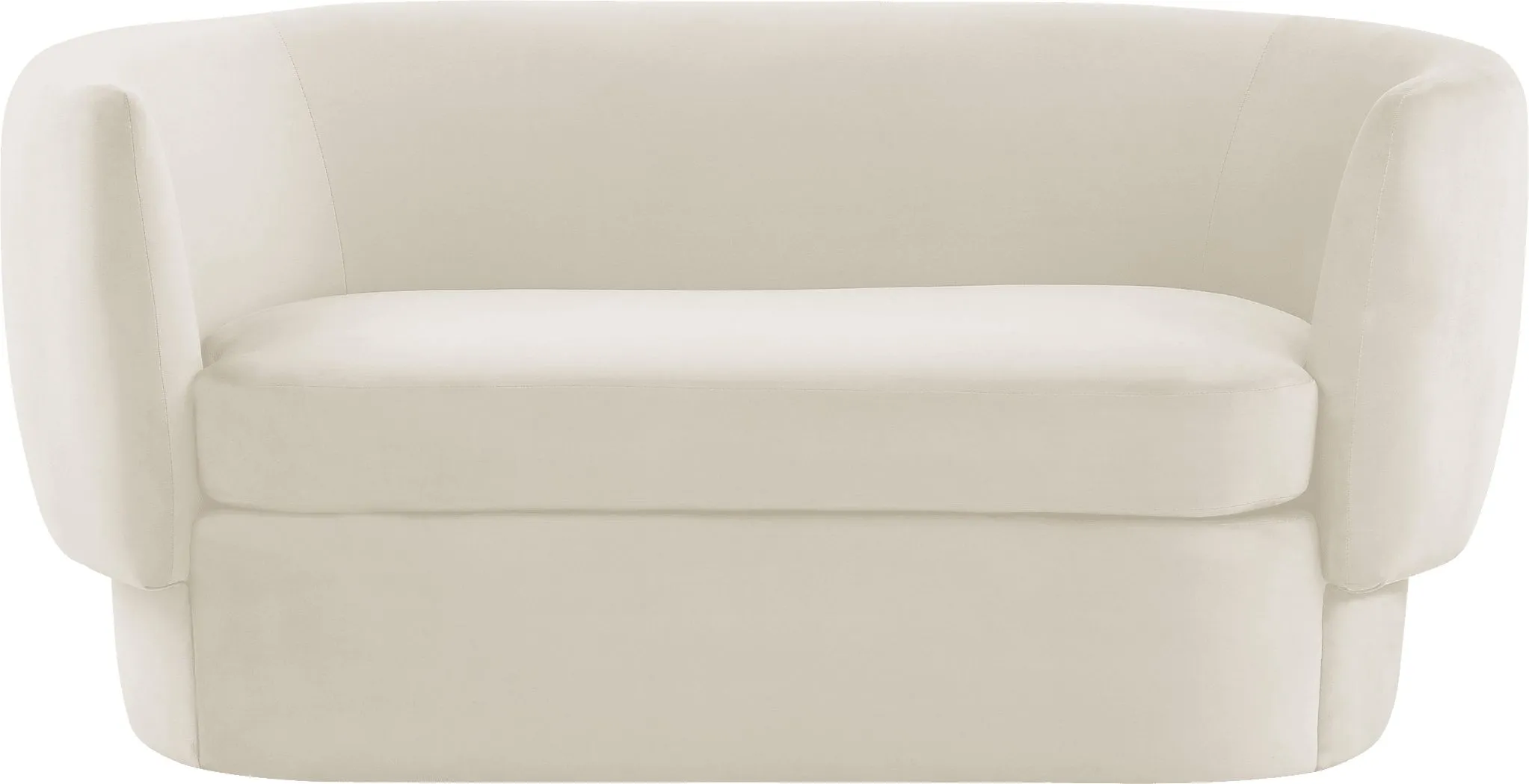 Fiaba Cream Loveseat