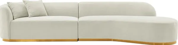 Cawdor Ivory 2 Pc Sectional