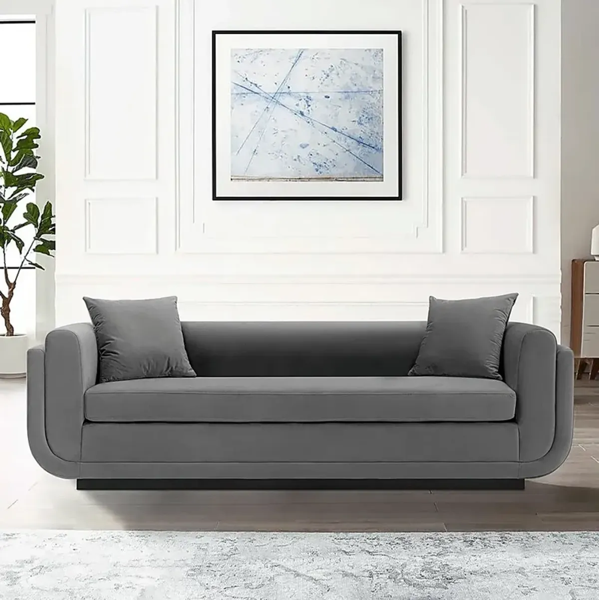 Chatterleigh Dark Gray Sofa