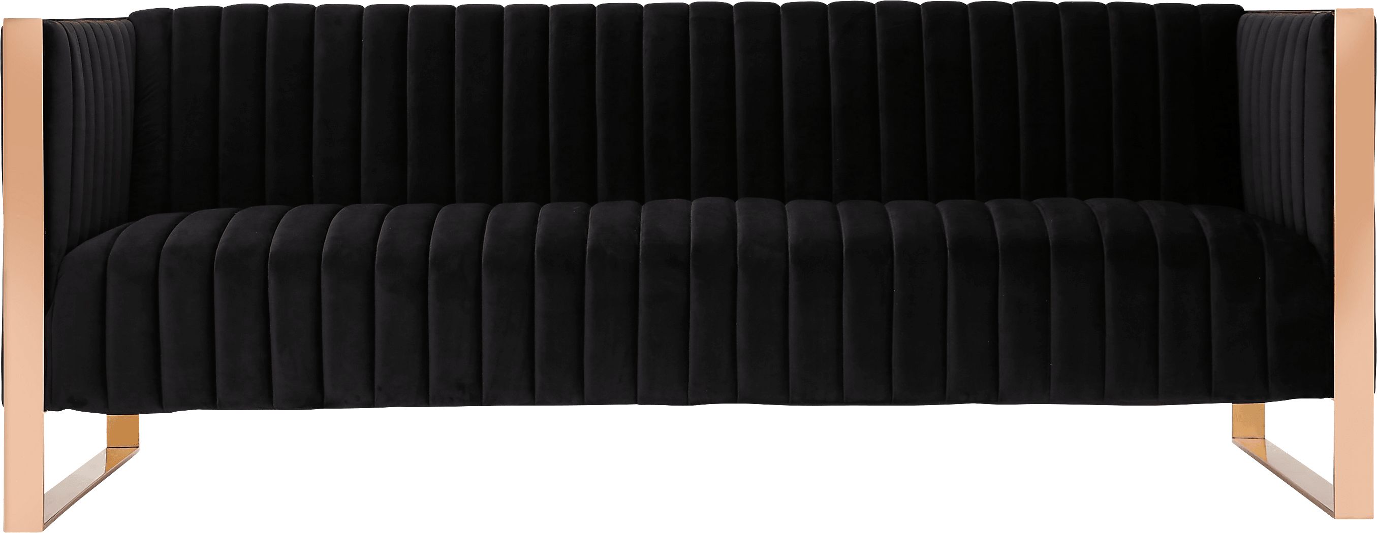 Dunellen Black Sofa