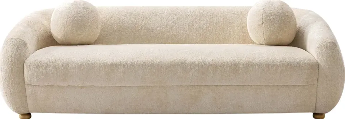 Azurelee Cream Sofa