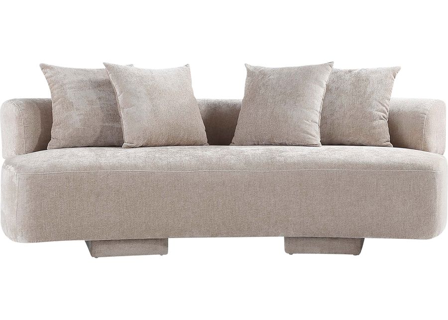 Mipolomol Beige Loveseat