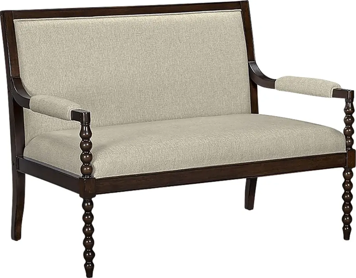 Julianas Taupe Settee