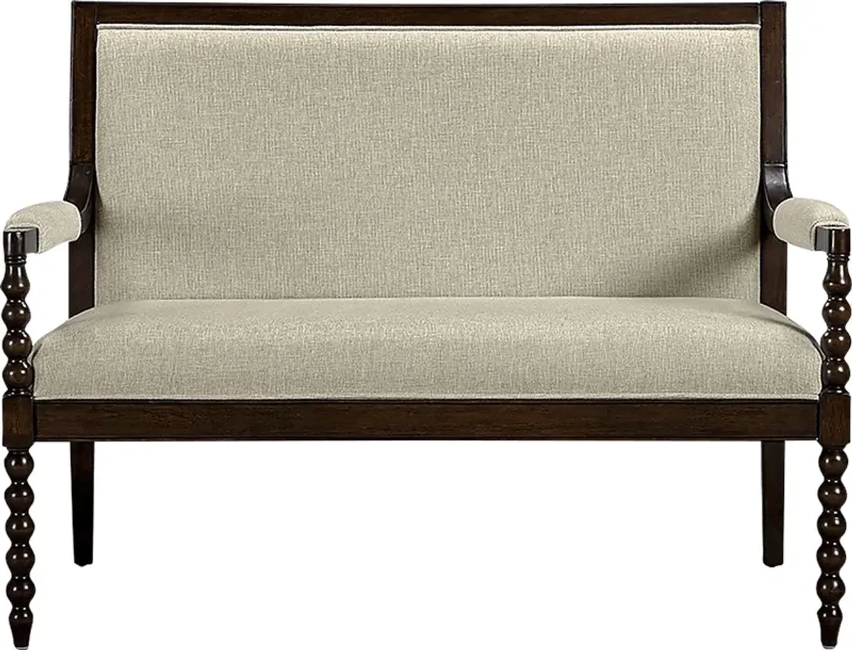 Julianas Taupe Settee