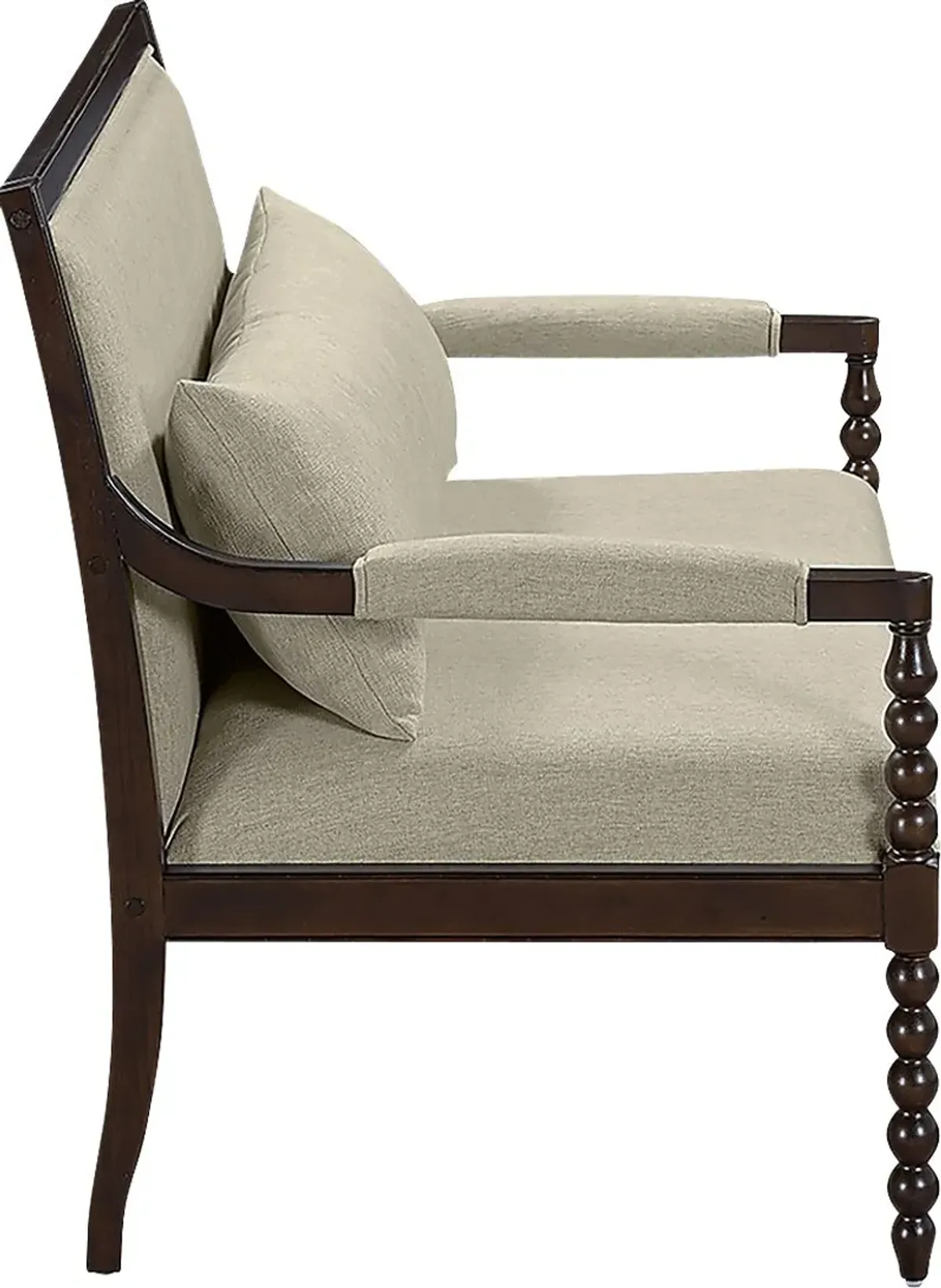 Julianas Taupe Settee