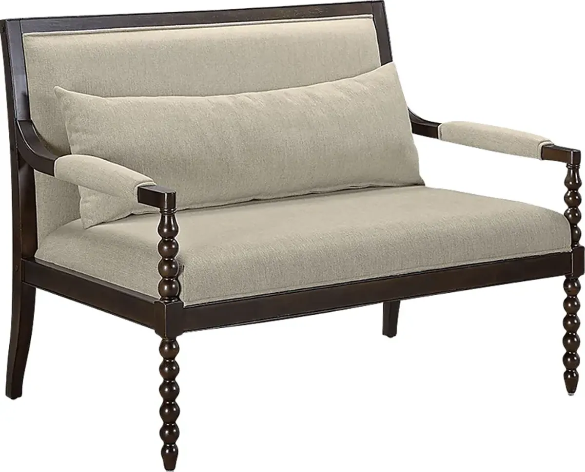 Julianas Taupe Settee