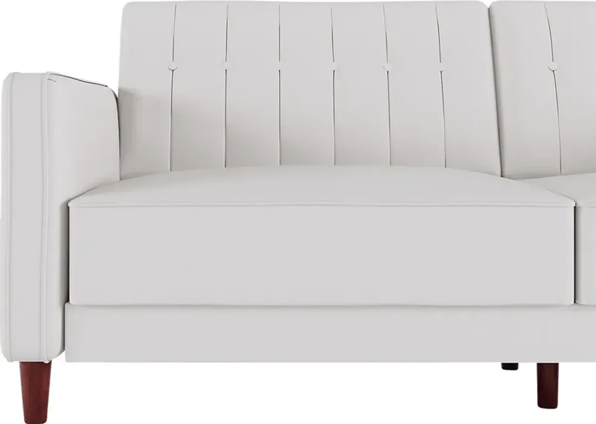 Jethar I White Futon