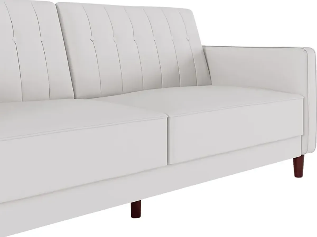 Jethar I White Futon