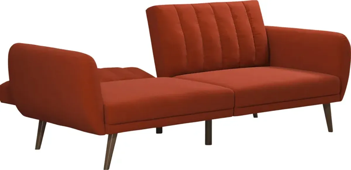 Velron Orange Futon