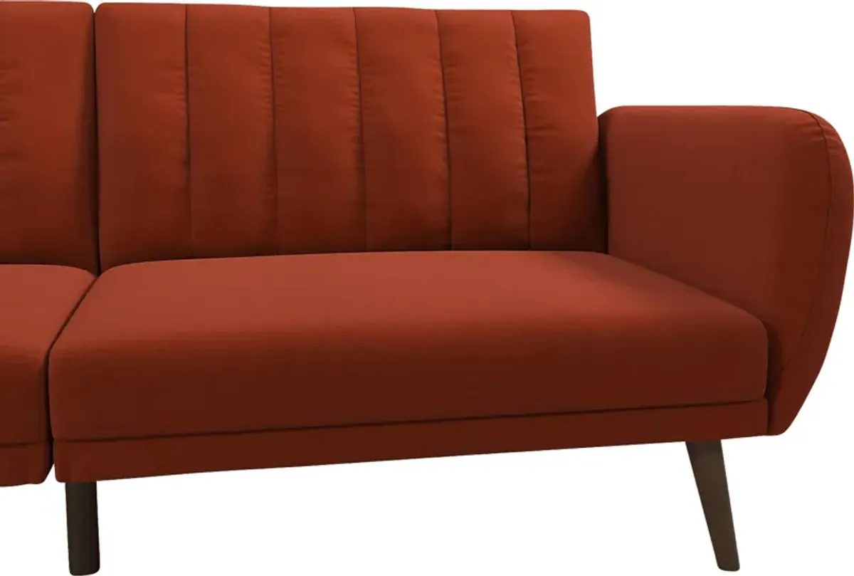 Velron Orange Futon