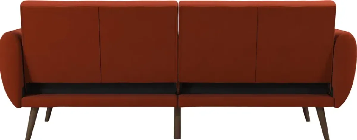 Velron Orange Futon