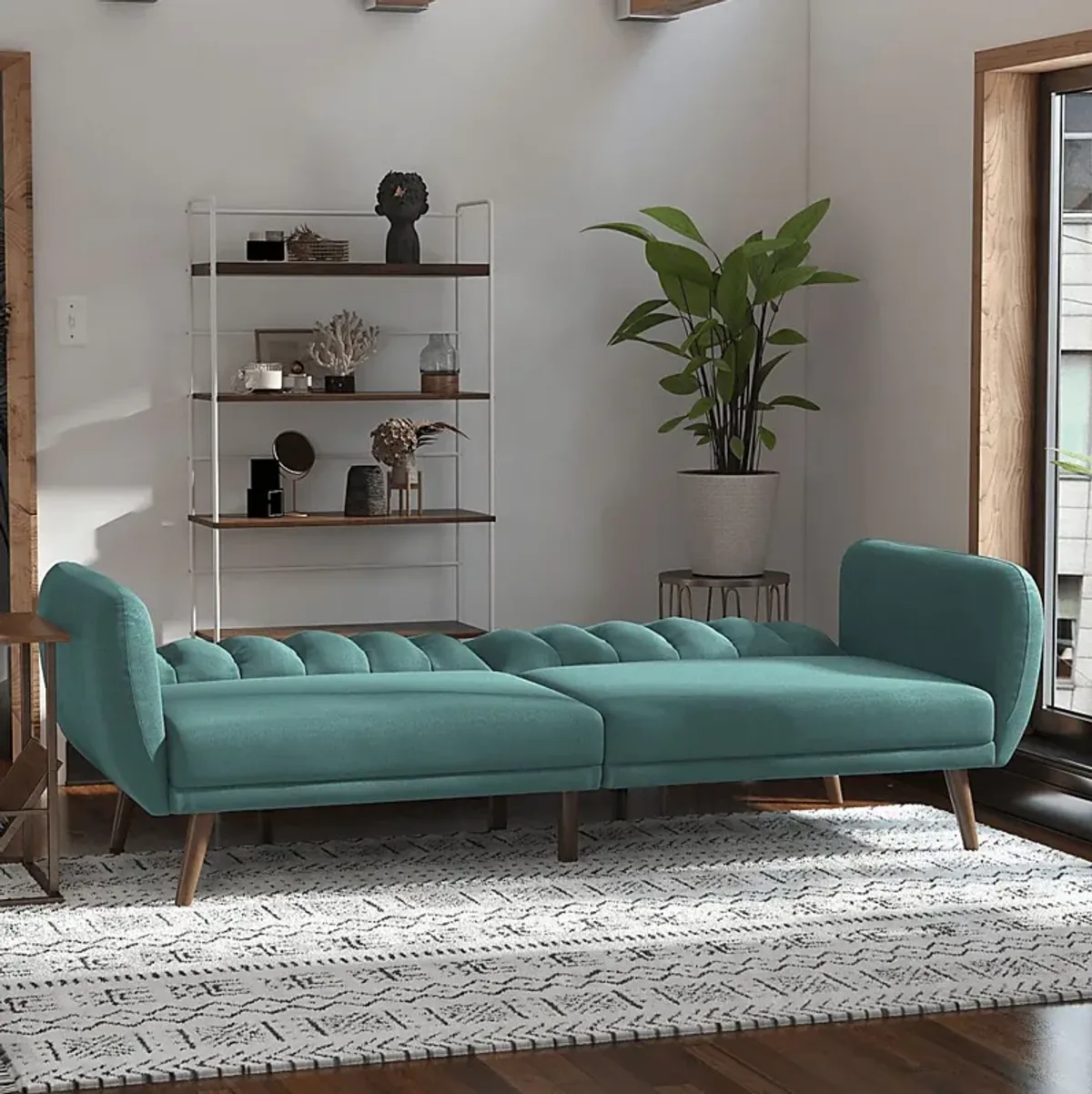 Velron Teal Futon