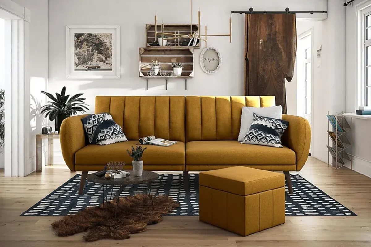 Velron Mustard Futon