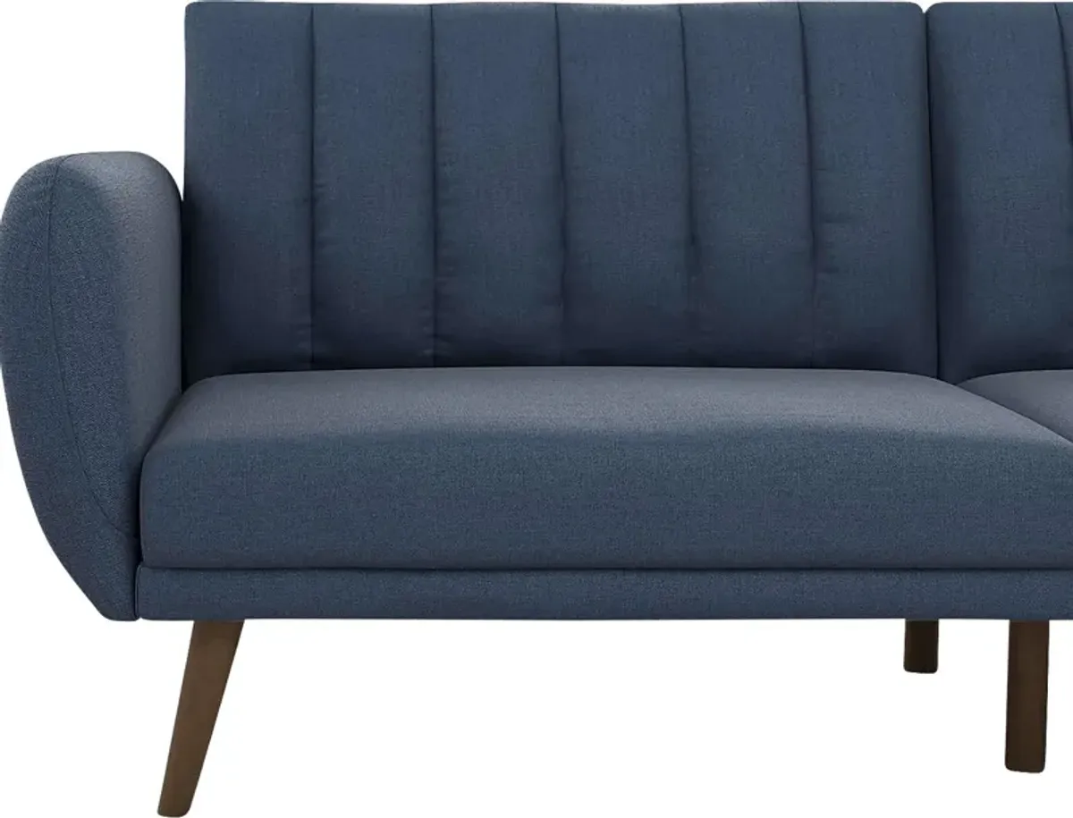 Velron Blue Futon