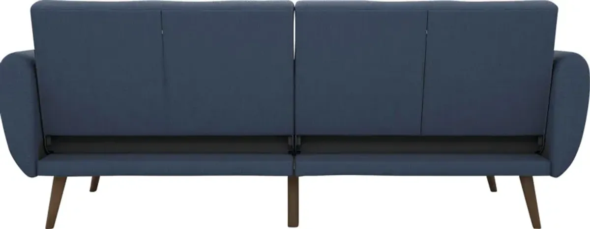 Velron Blue Futon