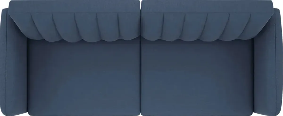 Velron Blue Futon