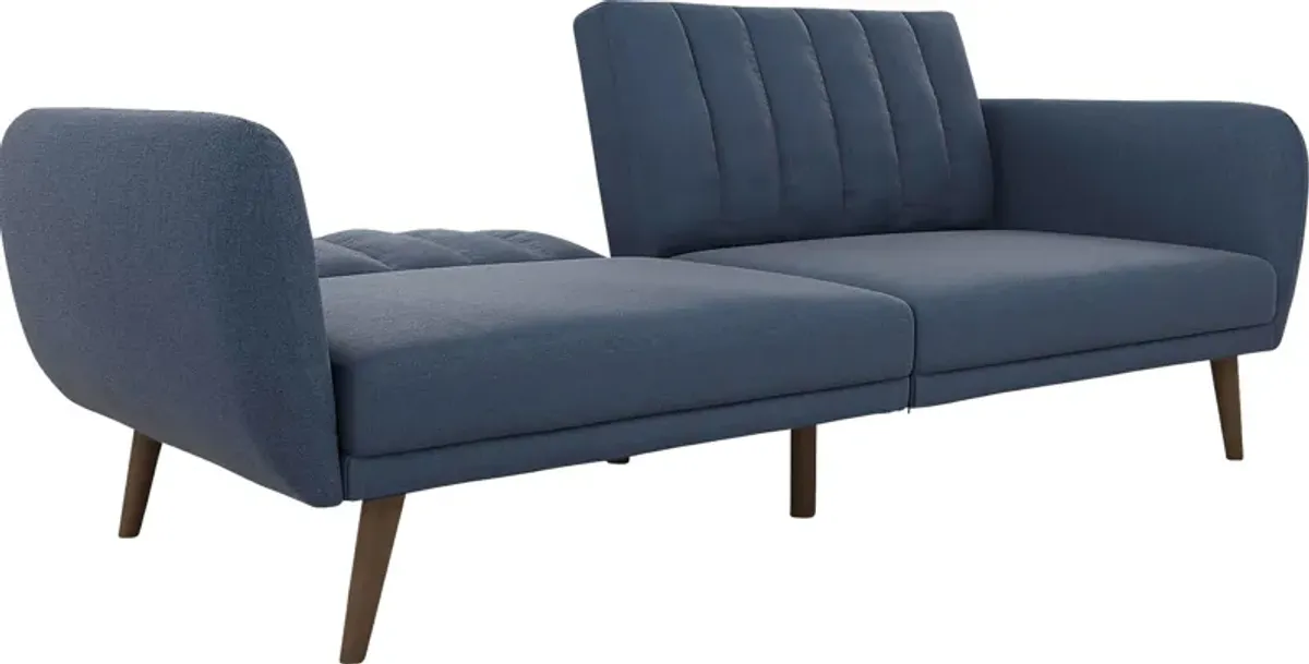 Velron Blue Futon