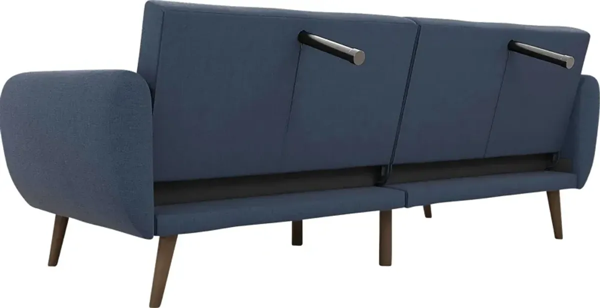 Velron Blue Futon