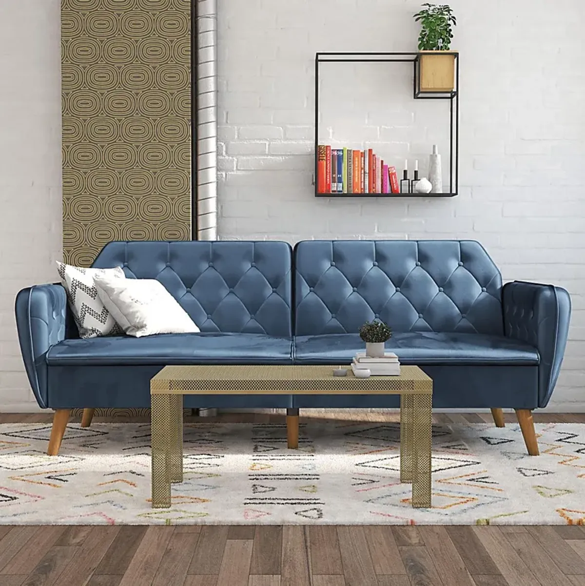 Telora II Blue Futon