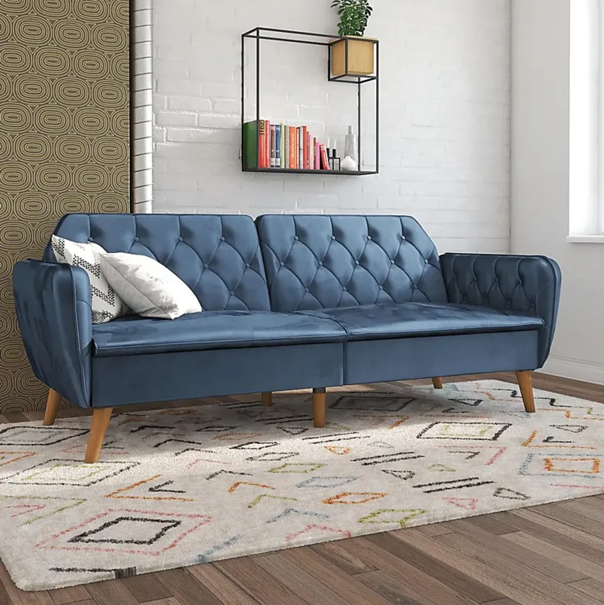 Telora II Blue Futon