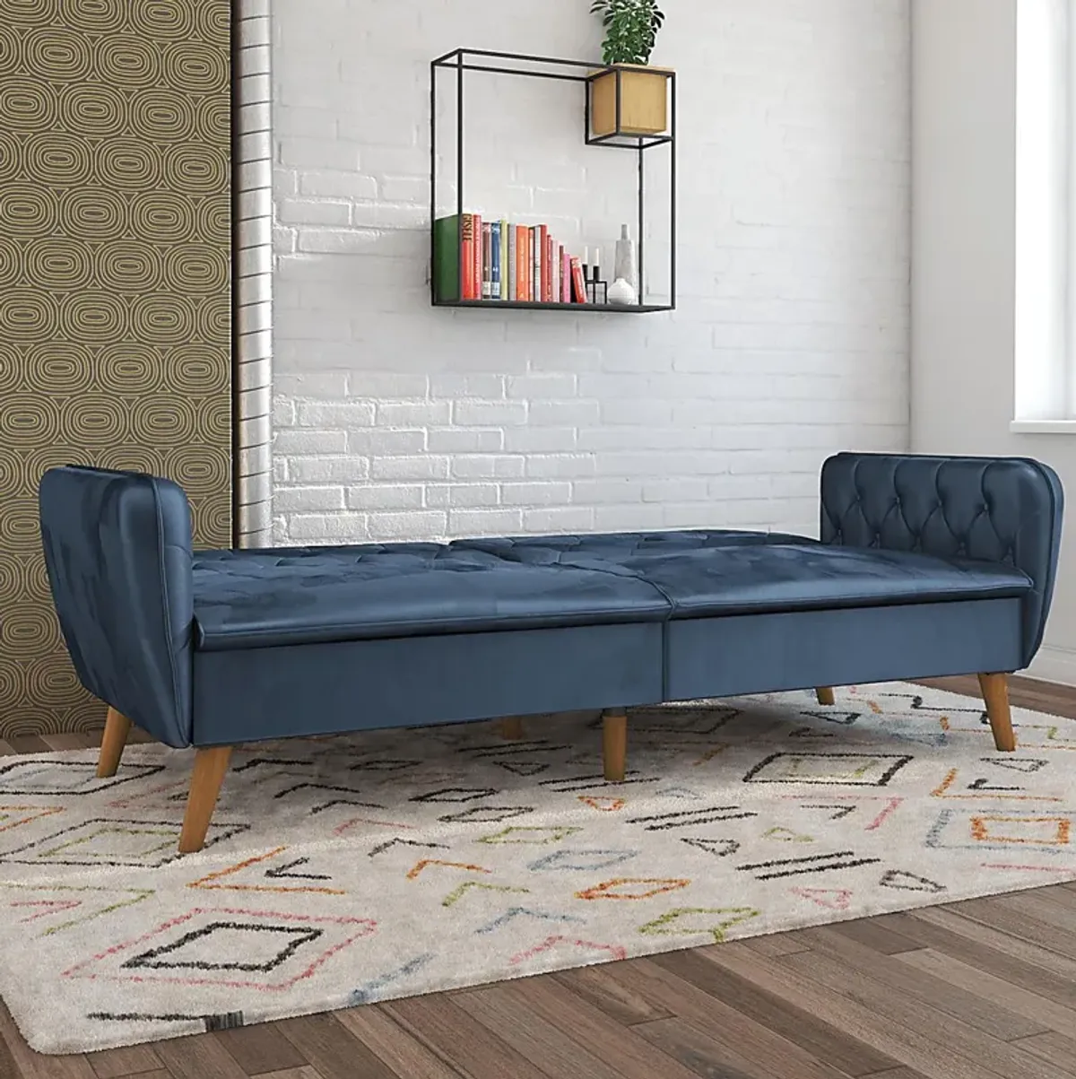 Telora II Blue Futon