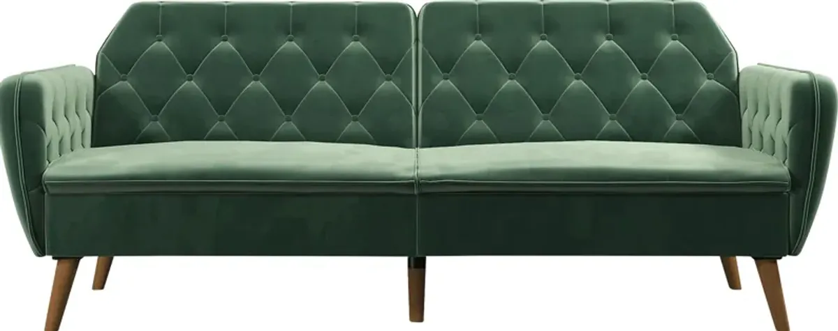 Telora II Green Futon