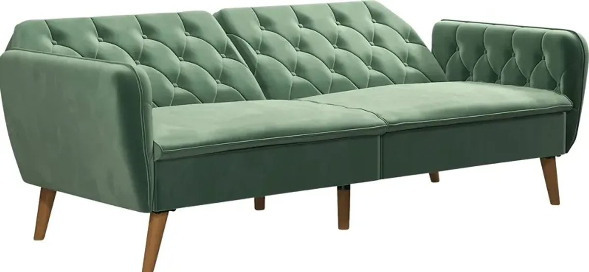 Telora II Green Futon