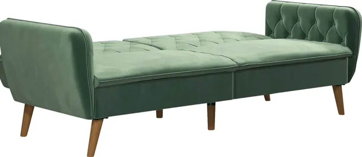 Telora II Green Futon