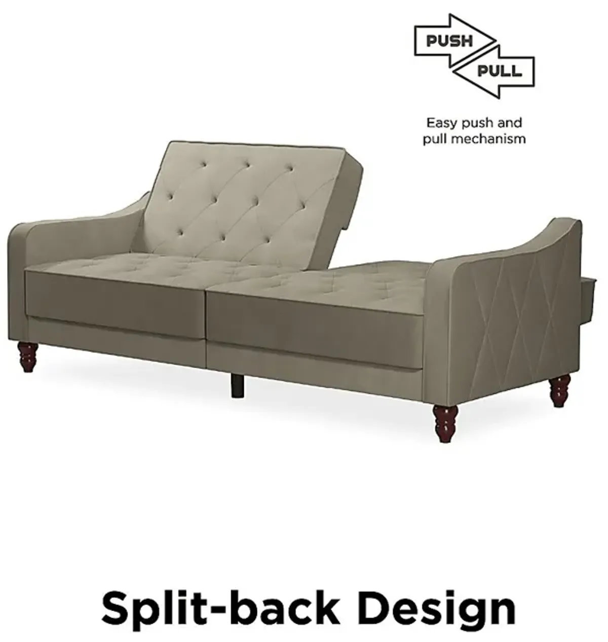 Lydra Beige Futon