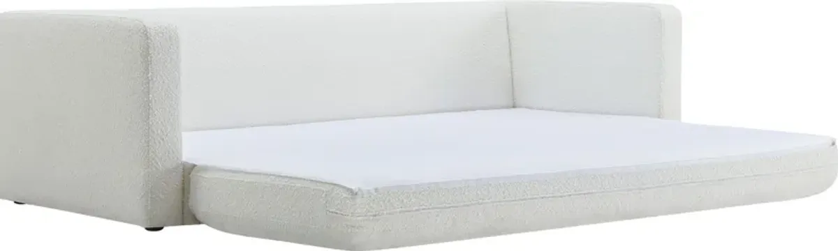 Rapalla Cream Sleeper Sofa