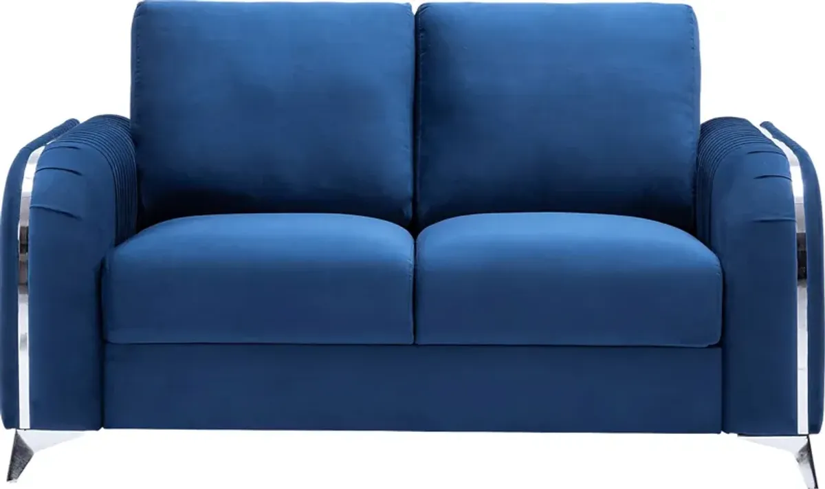 Sontheimer Blue Loveseat