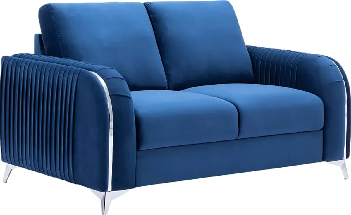 Sontheimer Blue Loveseat