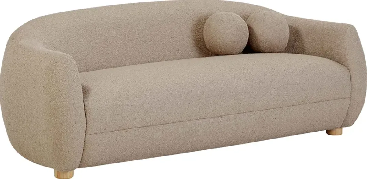 Cazneau Light Brown Sofa