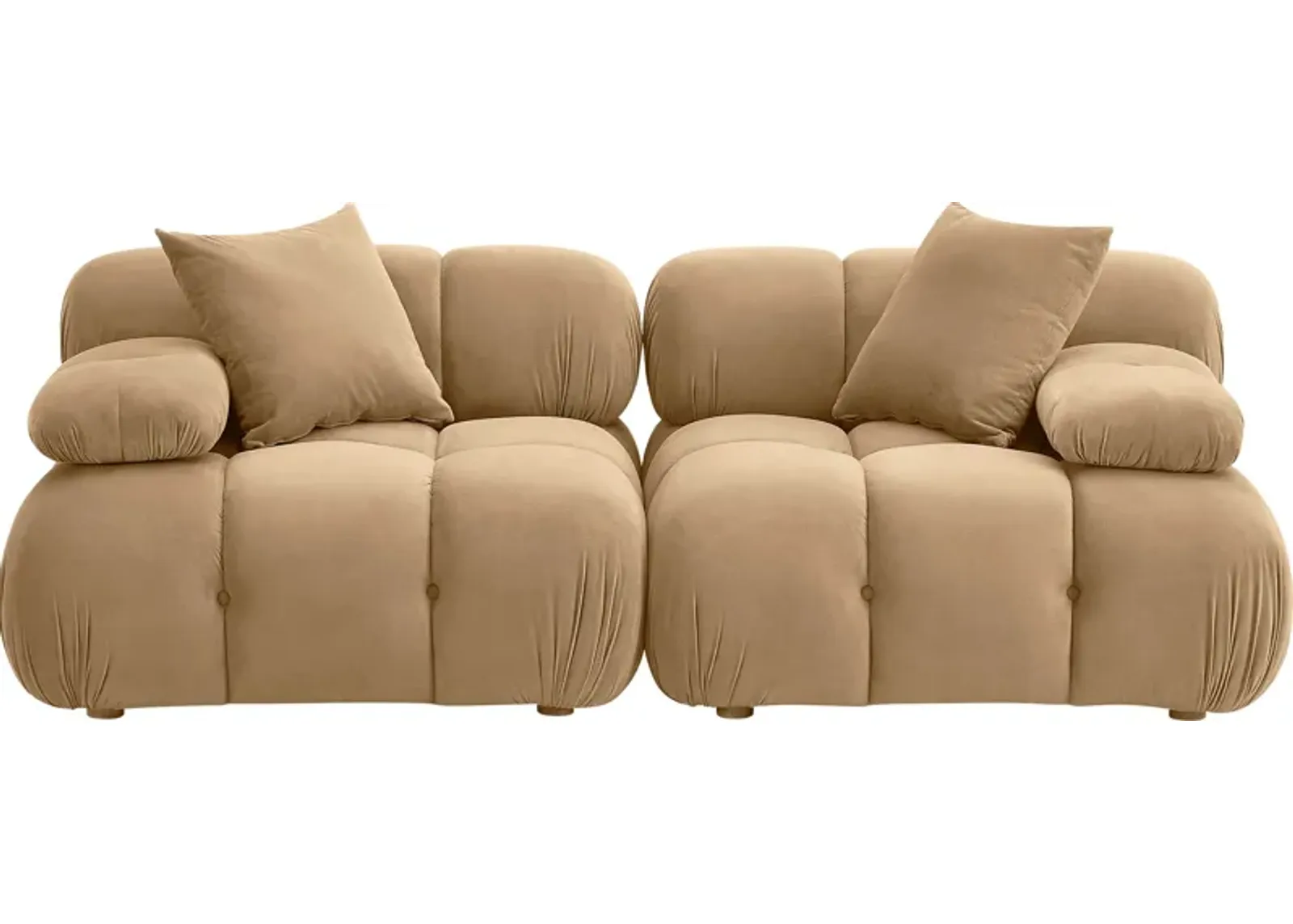 Crianza Brown Loveseat