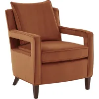 Hinkel Orange Accent Chair