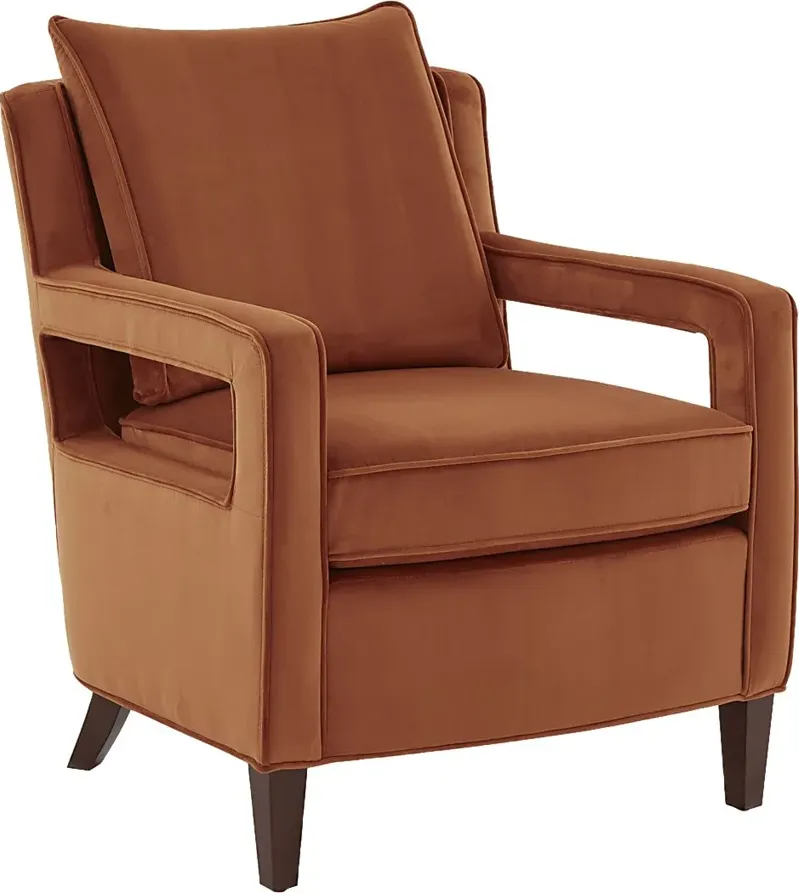 Hinkel Orange Accent Chair