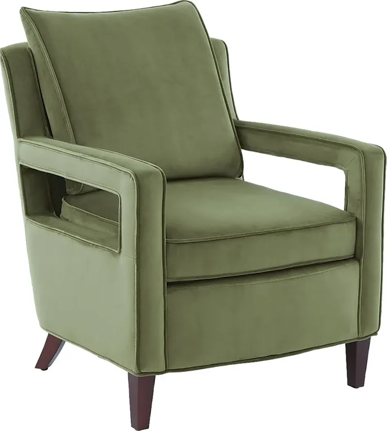 Hinkel Green Accent Chair