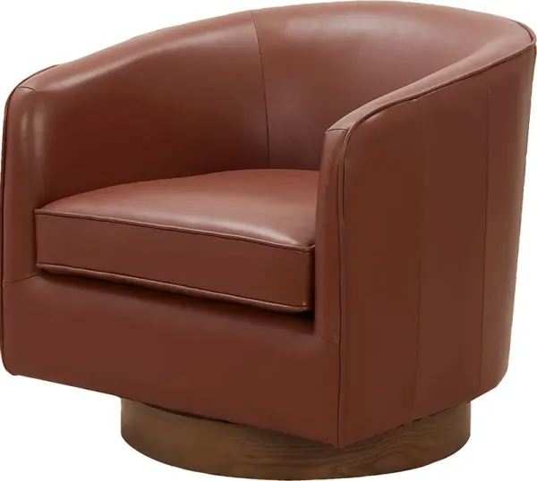 Penasco Carmel Swivel Accent Chair