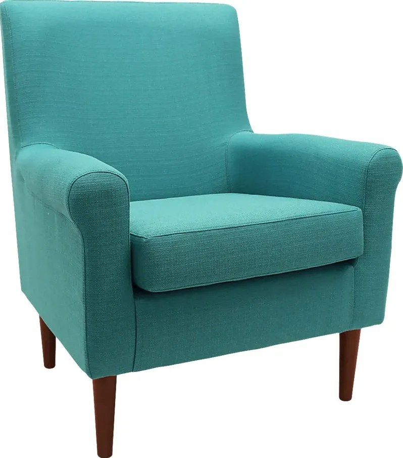 Siamasa Teal Accent Chair