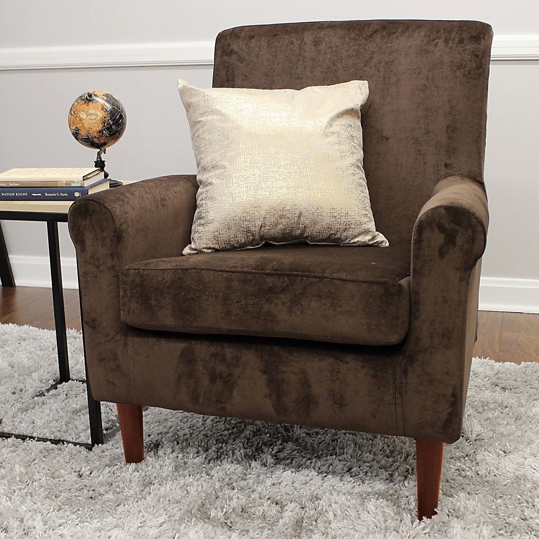 Siamasa Brown Accent Chair