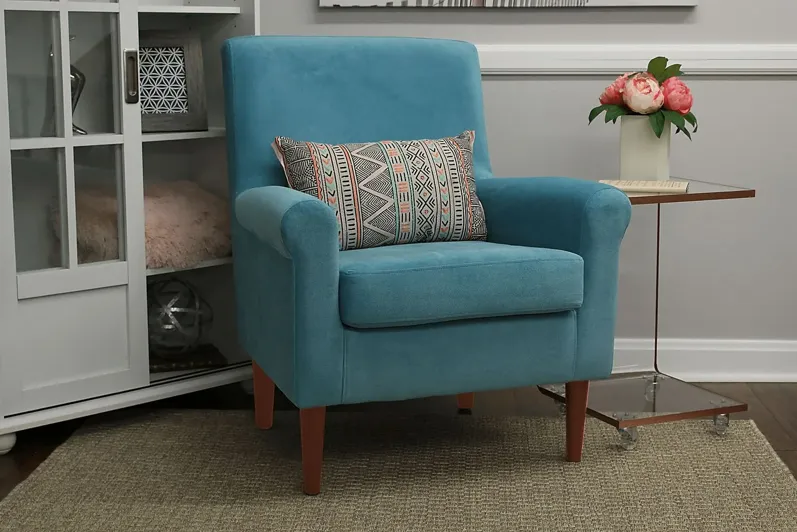 Siamasa Light Blue Accent Chair