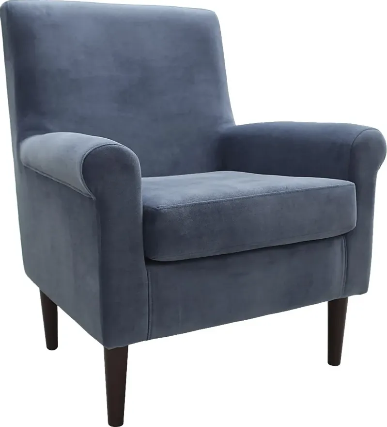 Siamasa Blue Accent Chair