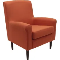 Siamasa Orange Accent Chair